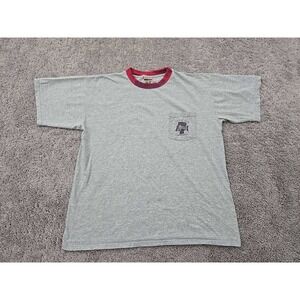 Vintage Texas A&M Aggies‎ Mens T Shirt XL NCAA Red Oak Made in USA